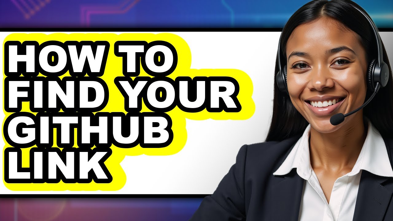 How to Find Your Github Link - Step by Step - YouTube