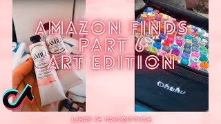 Amazon Finds And Must Haves Tiktok Made Me Buy Compilation Part 6 With Links - ART SUPPLIES EDITION