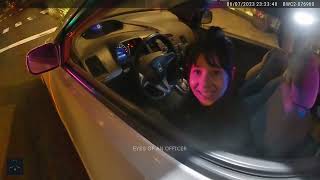 DUI Arrest After Driver Laughs Through Sobriety Tests, Red Bank