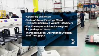 PCI® boosts capacity with high-tech BlueCrest mail sorters