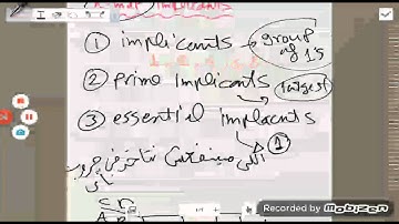 Kmap implicants , prime implicants and essential