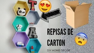 اصنعي أشياء رائعة لك و لغرفتك فقط بالكرتون  DIY ROOM DECOR LIFE HACKS