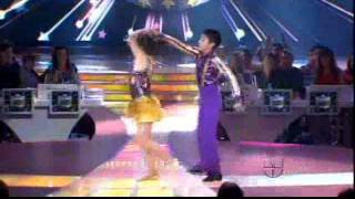 GERARDO &amp; YLENIA bailando&quot; All&#39;s shook up&quot; JIVE en Pequeños Gigantes