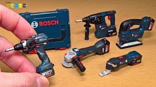 BOSCH Miniature power tools ボッシュ　ミニチュア電動工具6点