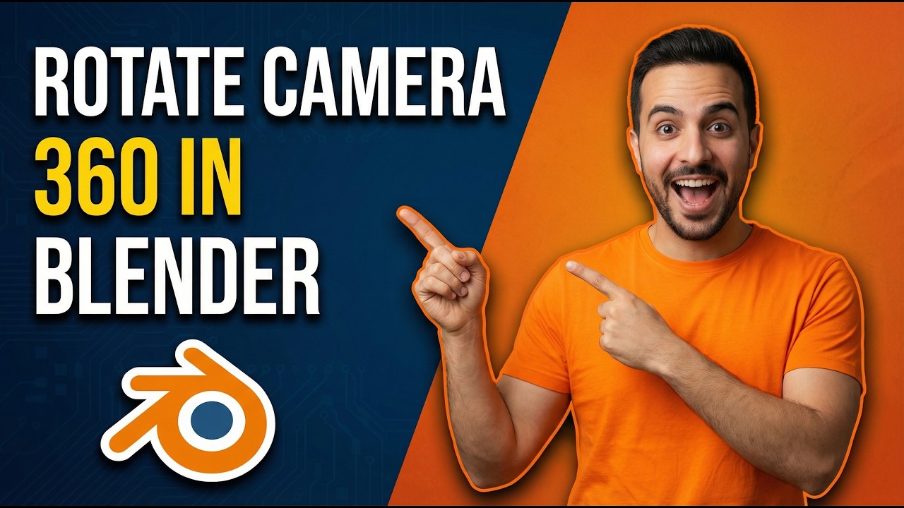 How To Rotate Camera 360 In Blender (Easy Guide) - YouTube