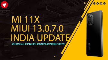 Mi 11x MIUI 13.0.7.0 Update Review, New Features, Game Turbo 5.2, Control Centre, Dark Mode Fix.