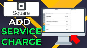 HOW TO ADD SERVICE CHARGE ON SQUARE (2025)