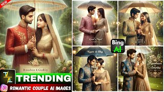 Romantic Couple New Instagram TRENDING AI Photo Editing | Couple Romance AI Images @TrackingTrend screenshot 4