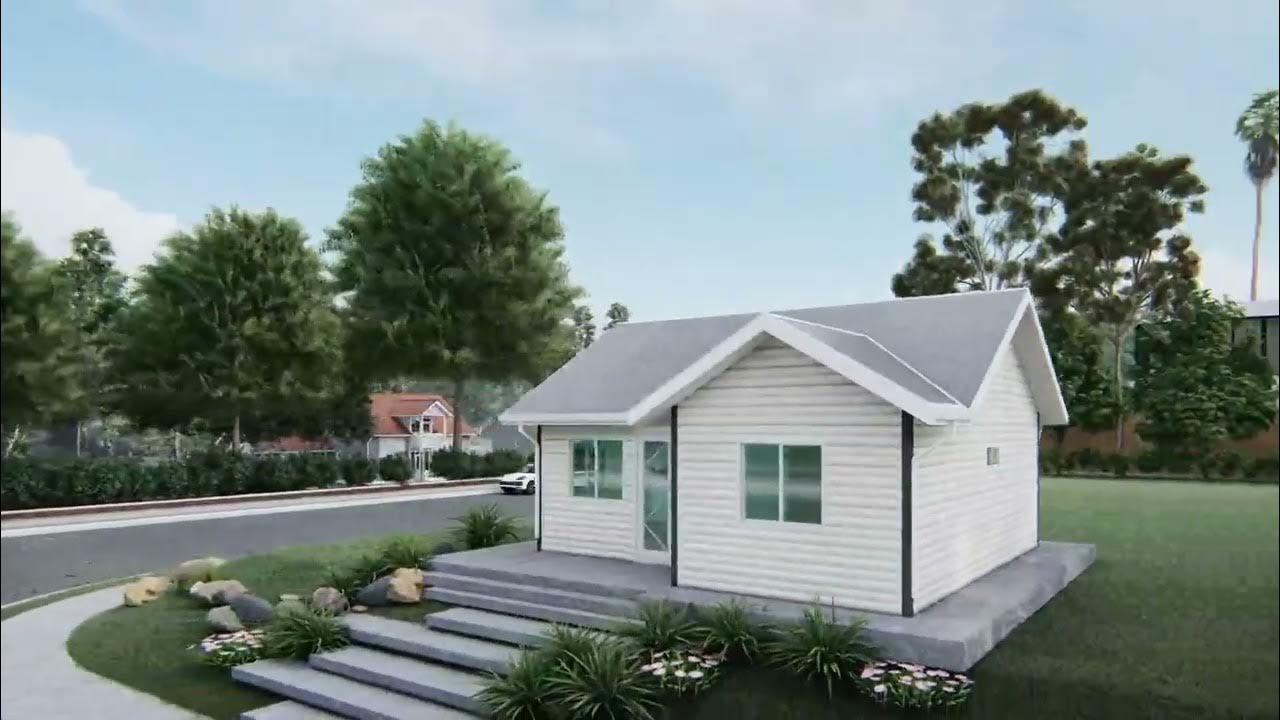 2 bed modular home. Ready for delivery in 34 weeks, at a cost of