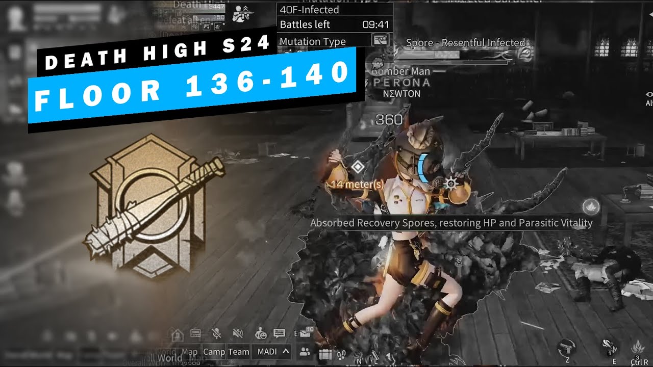 ПЕРОНА | ВОИН | ЛЕГКОЕ ВЫЖИВАНИЕ | ВЫСОКАЯ СМЕРТЬ S24 | ЭТАЖИ 136–140 | ЖИЗНЬ ПОСЛЕ