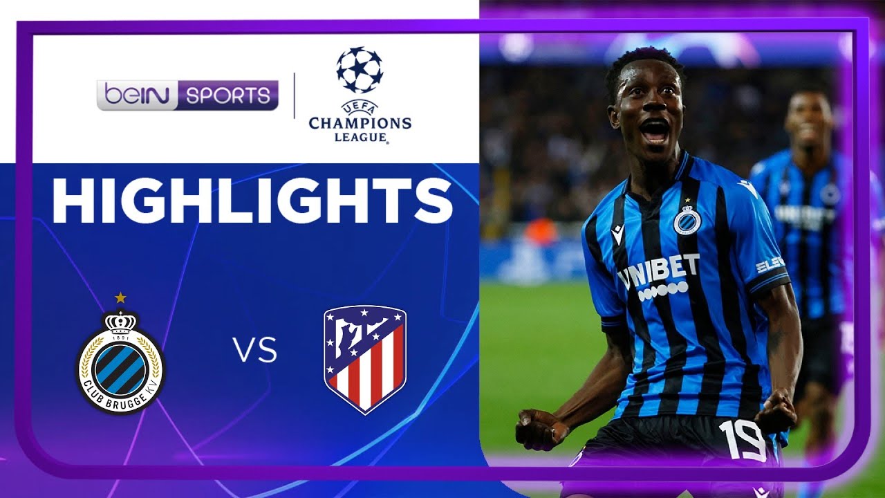 Club Brugge 20 Atlético de Madrid Champions League 22/23 Highlights