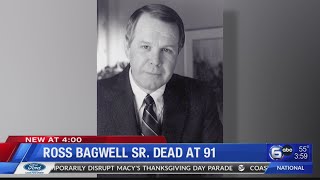 Ross Bagwell Sr. dies at 91