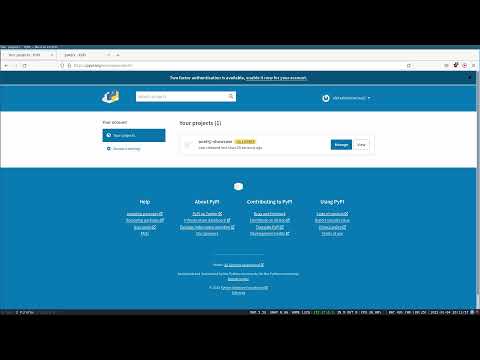 How to publish python project to pypi (using poetry)