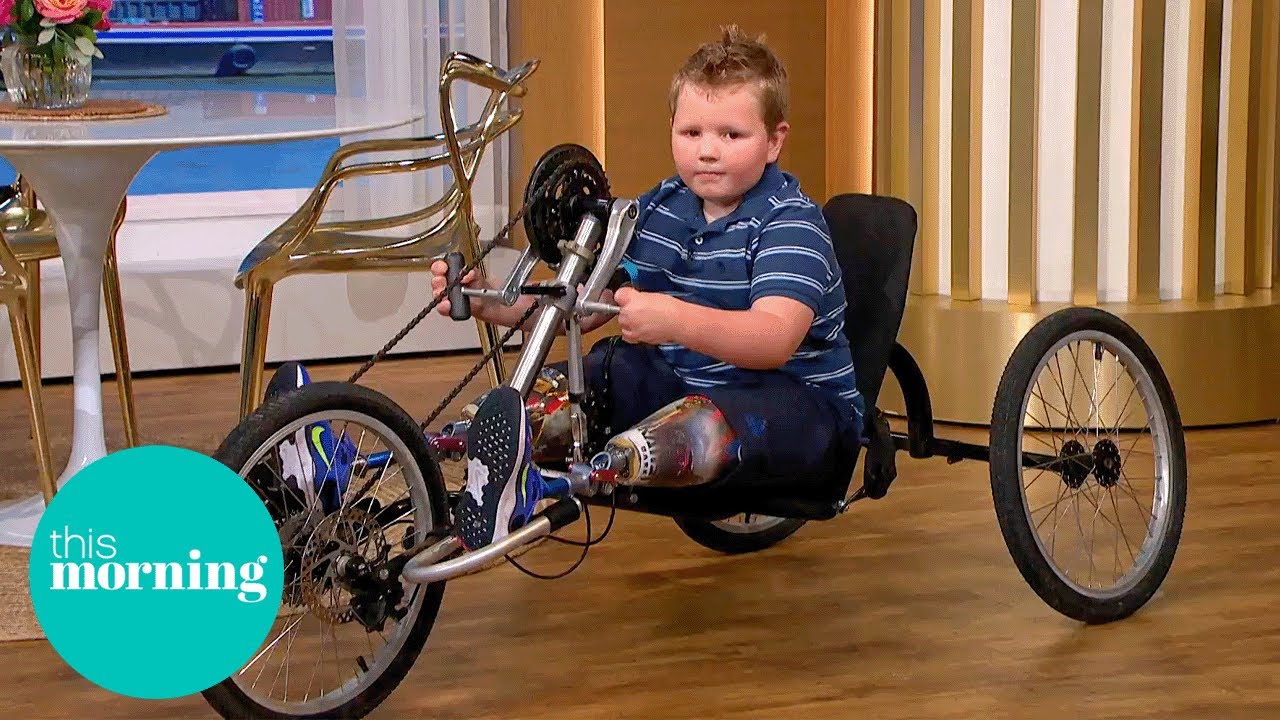 The Inspiring 8-Year-Old Who Lost His Legs and Fingers to Sepsis | This Morning