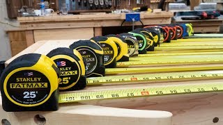 The Ultimate Tape Measure Review // Stanley Lufkin Kobalt Komelon Fatmax