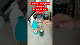 Limpiador para la cocina #clorox #vinagre #aromatizante