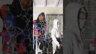 Gwen And Hobie Suit Up