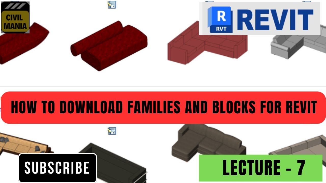 HOW TO DOWNLOAD BLOCKS AND FAMILIES FROM GOOGLE FOR REVIT