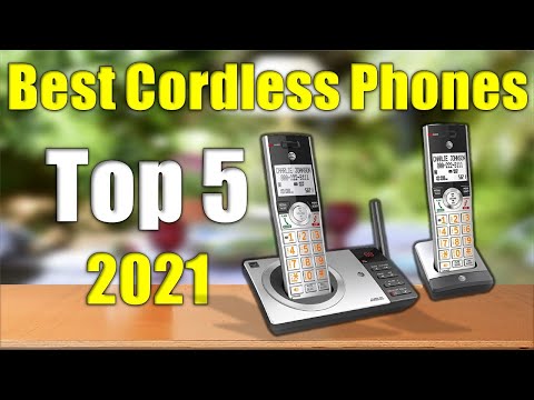 5 Cordless Phones Reviews : Best Cordless Phones 2021