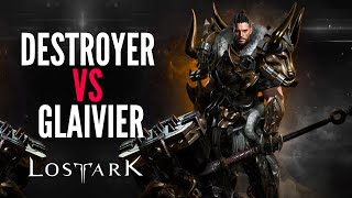 Lost Ark DESTROYER VS GLAIVIER - New Classes Guide! Beginners Guide 2022
