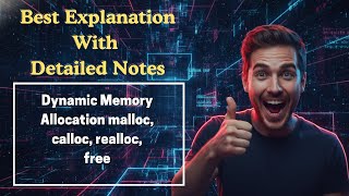 [197] Dynamic Memory Allocation malloc, calloc, realloc, free (Programming for Problem Solving)