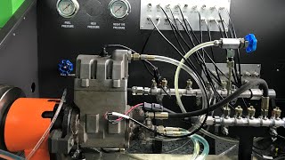 CRS708 Test Bench HEUP CAT Actuating Pump Testing