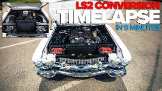 Cadillac ECTO-1 LS2 Restomod Complete Timelapse