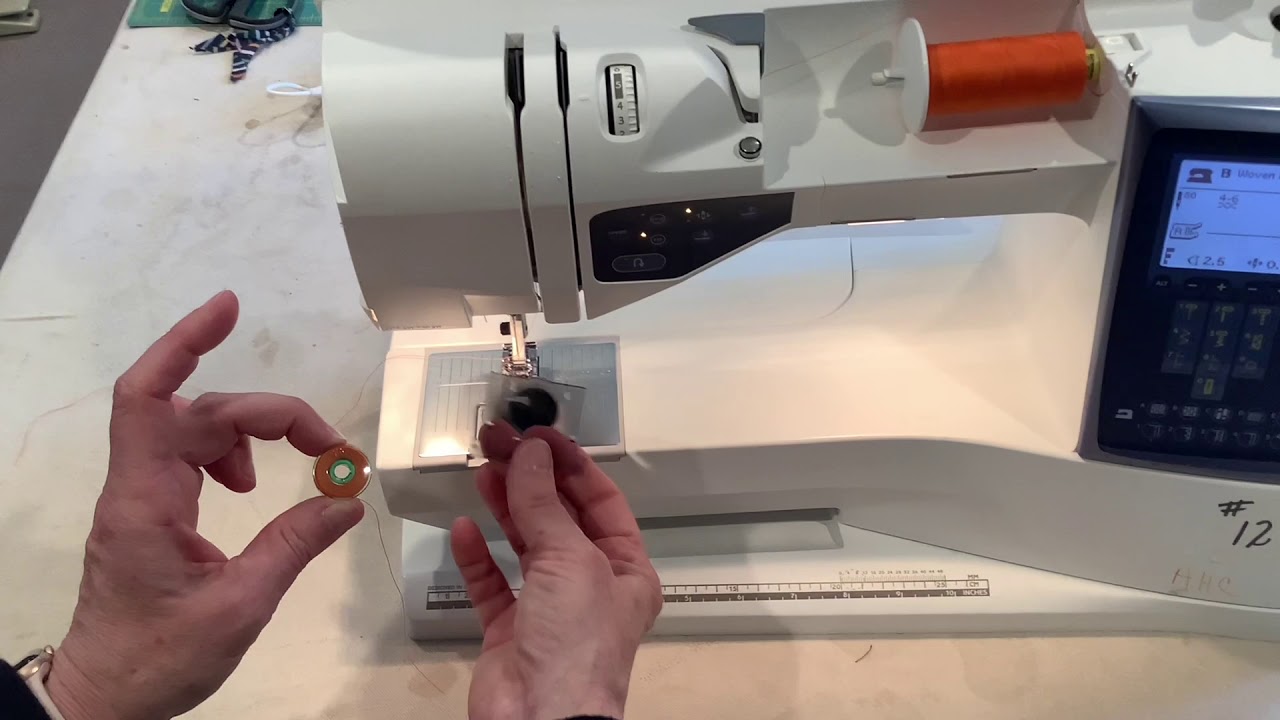 Demo on Threading the Viking Sapphire Sewing Machine YouTube