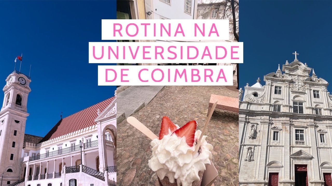 Minha rotina na Universidade de Coimbra 🎓🇵🇹📚☕️✨
