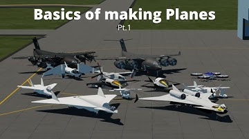 The Basics of Building a plane in Simplerockets 2. Pt.1