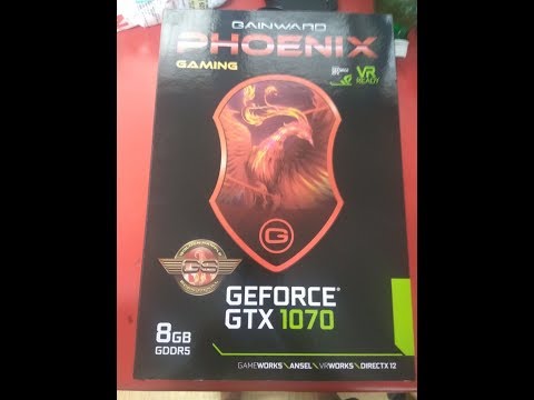 게인워드 GTX 1070 피닉스 리뷰, 분해, 온도포함(GAINWARD GTX 1070 PHOENIX THERMAL REPASTE)