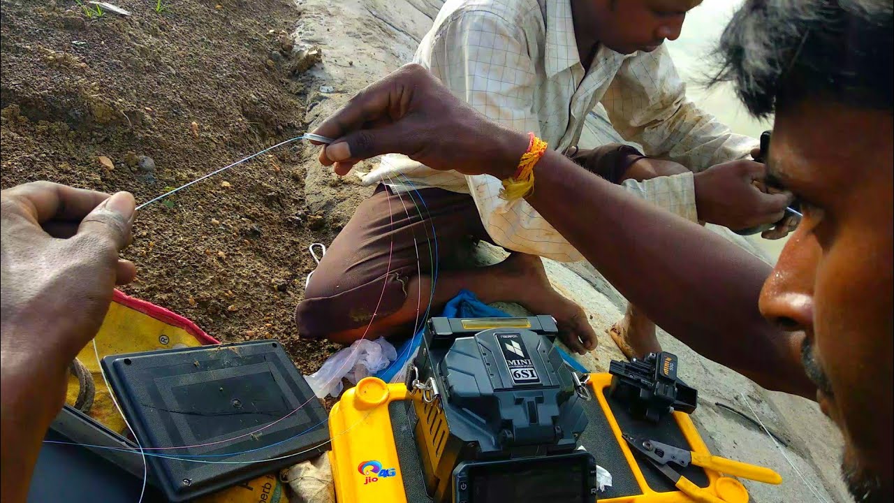 Optical Fiber Through Internet Connection | Optical Fiber Cable Splicing & Routing | Speed Test 4K