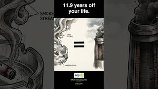 Delhi air takes 11.9 years off your life — same math as cigarettes #Shorts