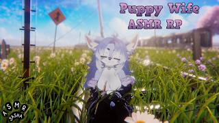 ♡ An Afternoon On A Grass Field With Your Puppy Wife ♡ (ASMR F4M RP)