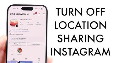 How To Turn Off Location Sharing On Instagram! (2025)
