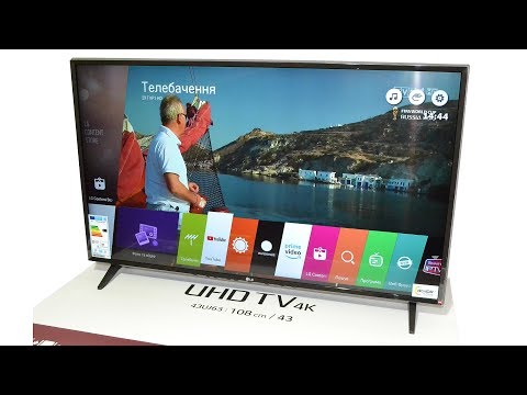 LG 43UJ6307 видео обзор Интернет магазина "Евро Склад"