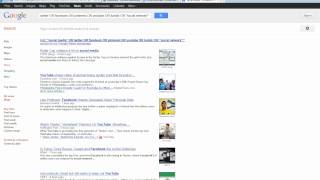 Social media article search on Google News