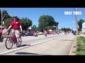 More of the Broomall parade including grand marshal Sarah Murnaghan and the Bike Brigade.