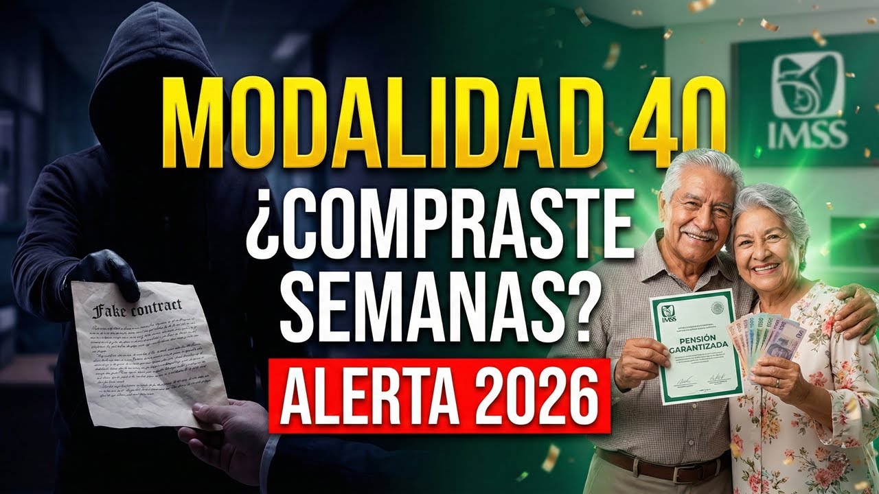⚠️ IMSS 2026: Alerta por Fiscalización en Modalidad 40 ¿Tu Pensión está en Riesgo?