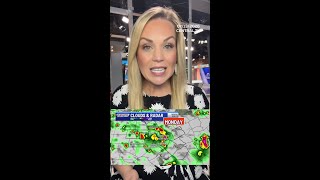 Rounds of heavy rain prompt flood risk this week