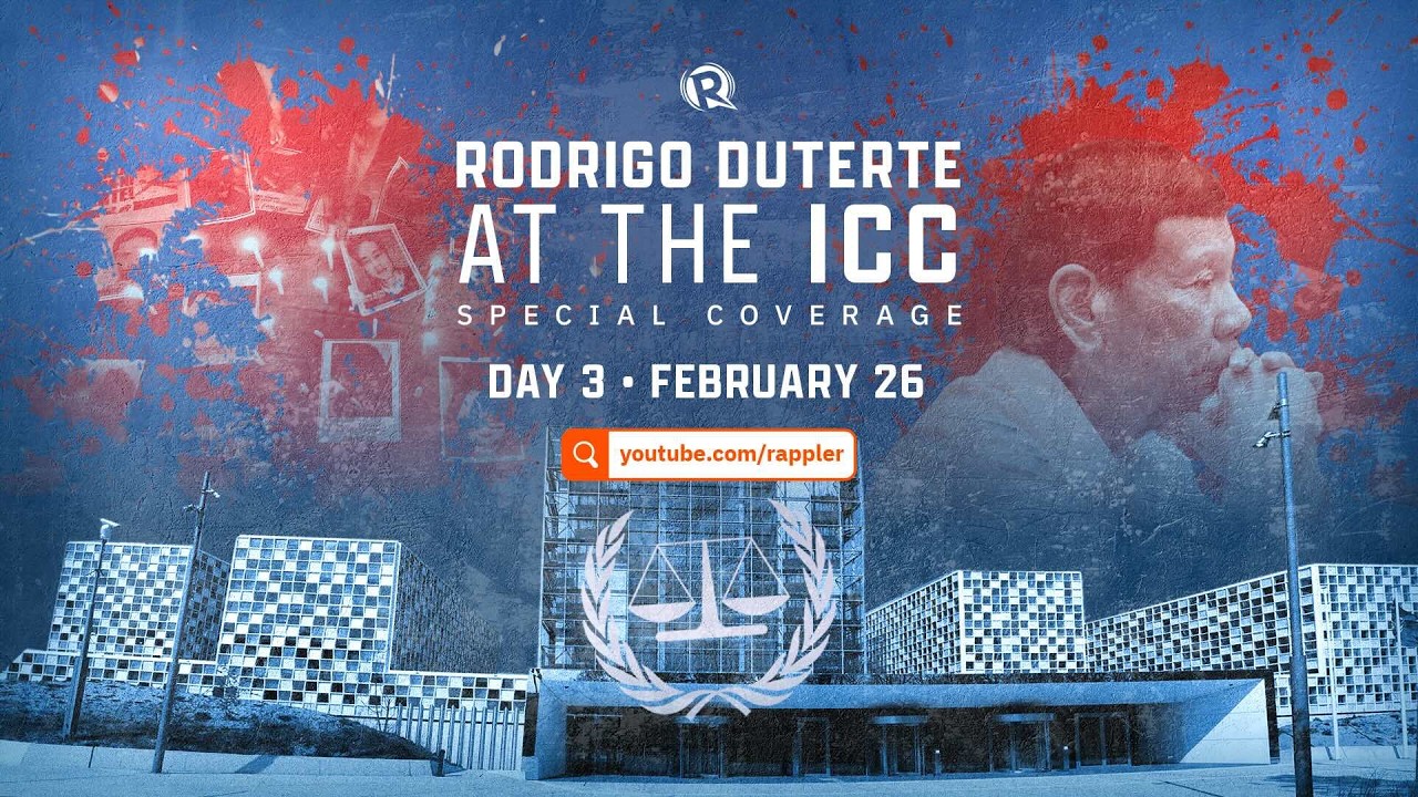 SPECIAL COVERAGE: Duterte’s pre-trial hearing at the ICC | February 26