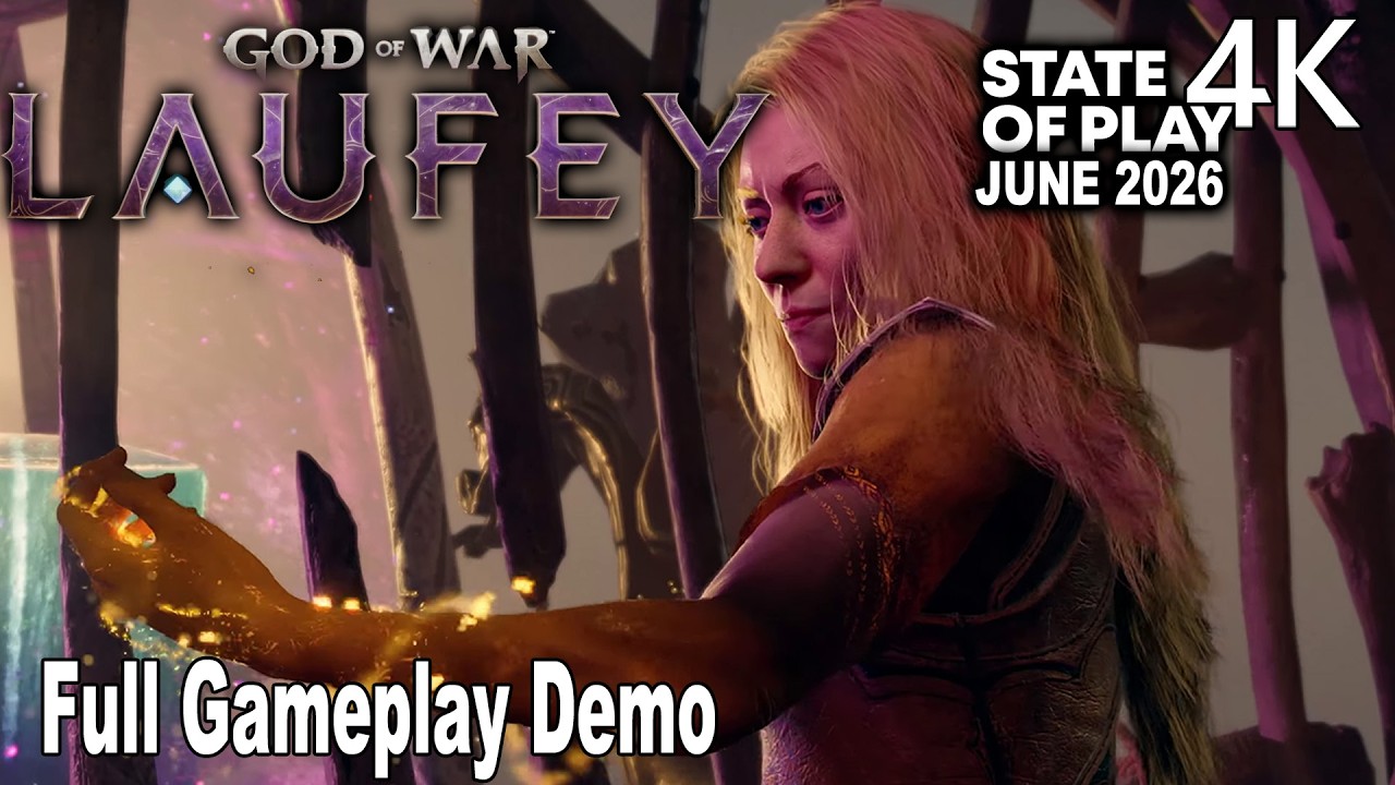 God of War Laufey Full Gameplay Demo 4K | State of Play June 2026