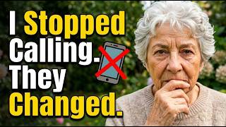 I’m 83. Why I Stopped Calling My Children (And How They Finally Noticed)