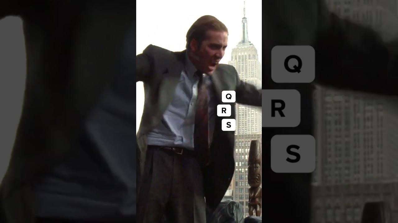 "Thats all you have to do!" -  Vampire's Kiss (1989)