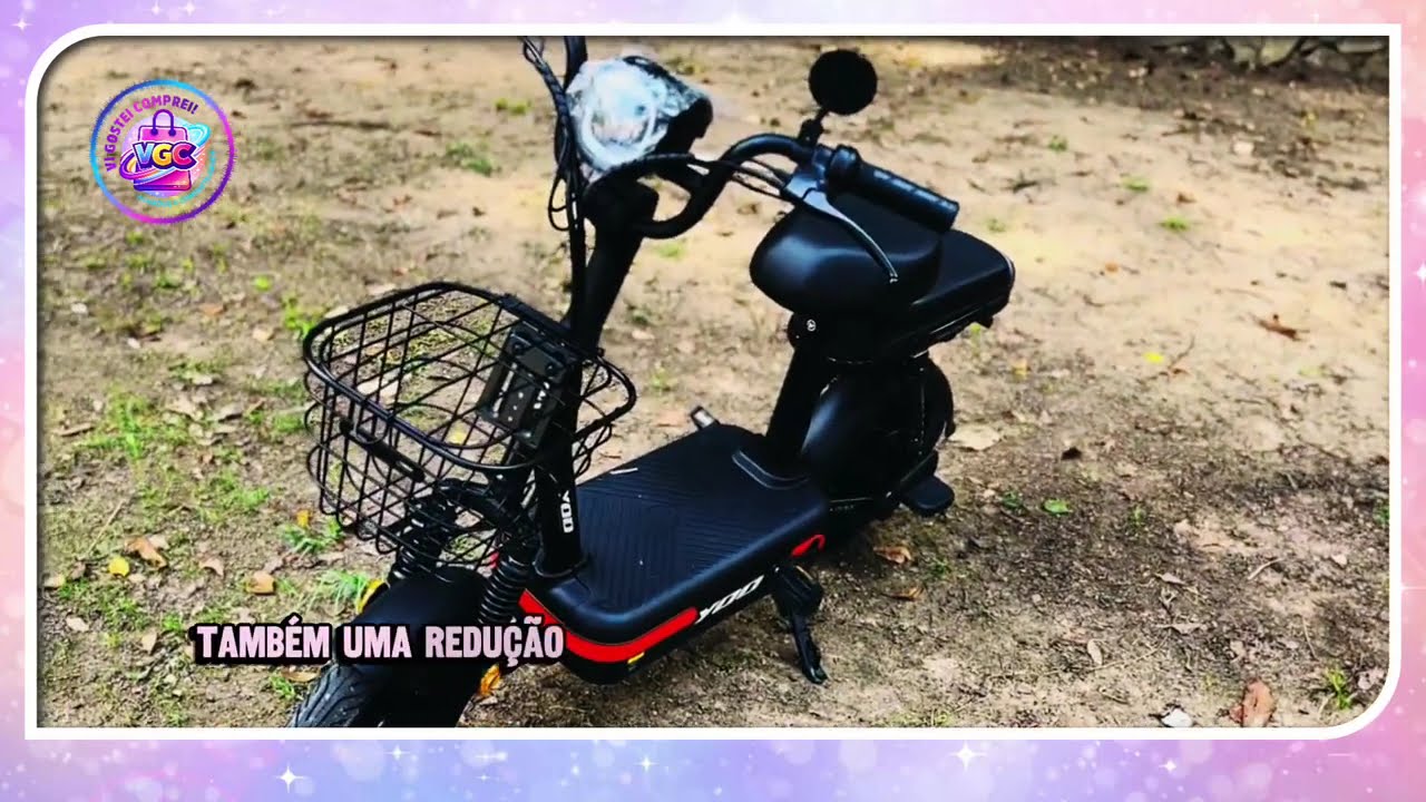 Bicicleta Elétrica Yoo Y-200 aro 14 Scooter 350w