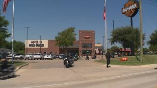 Hundreds of motorcyclists hold 'honor ride' through Carrollton for fallen soldier