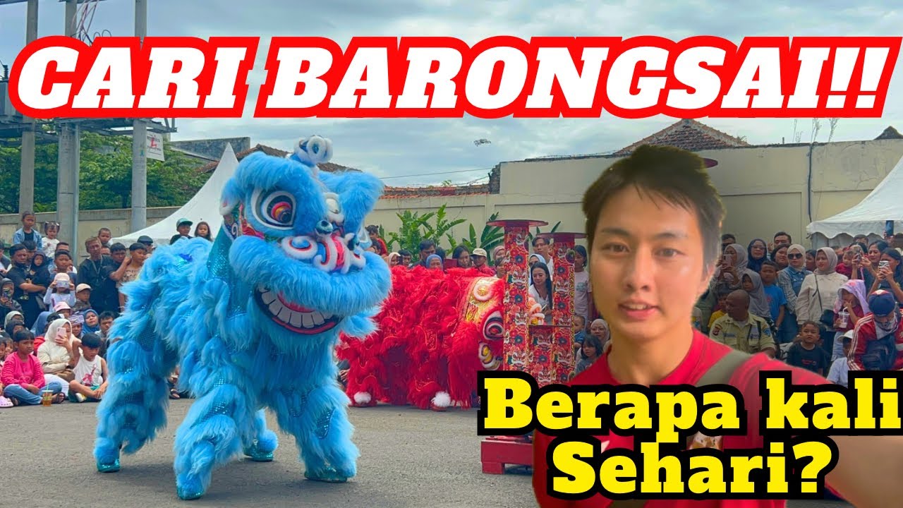 Seharian Cari Barongsai, Dapat Berapa Banyak?!