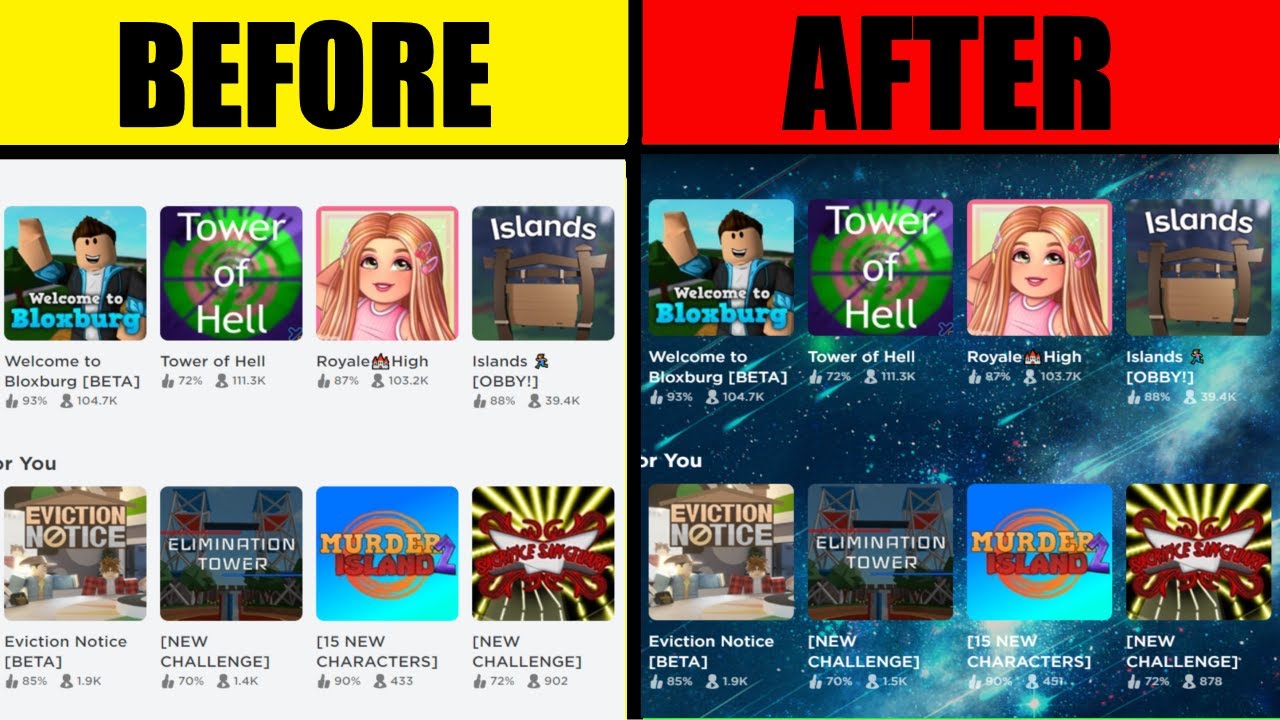 How to CHANGE your ROBLOX BACKGROUND for FREE