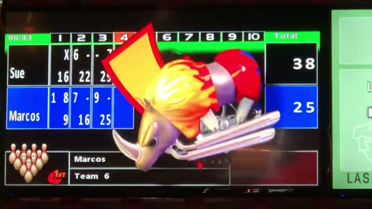 Classic bowling exciter video: Raging Rhino (8-9 pins) - YouTube