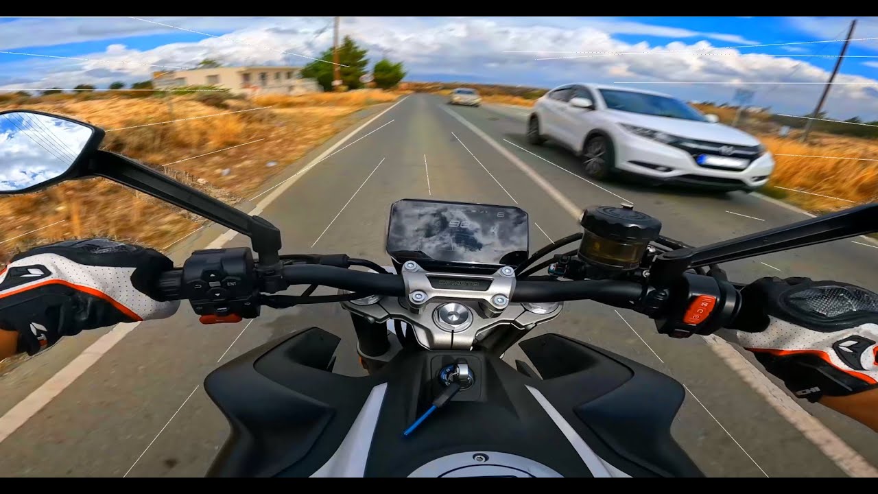 CFMOTO 450NK 2024 Speed Ride  [PURE SOUND] +4k